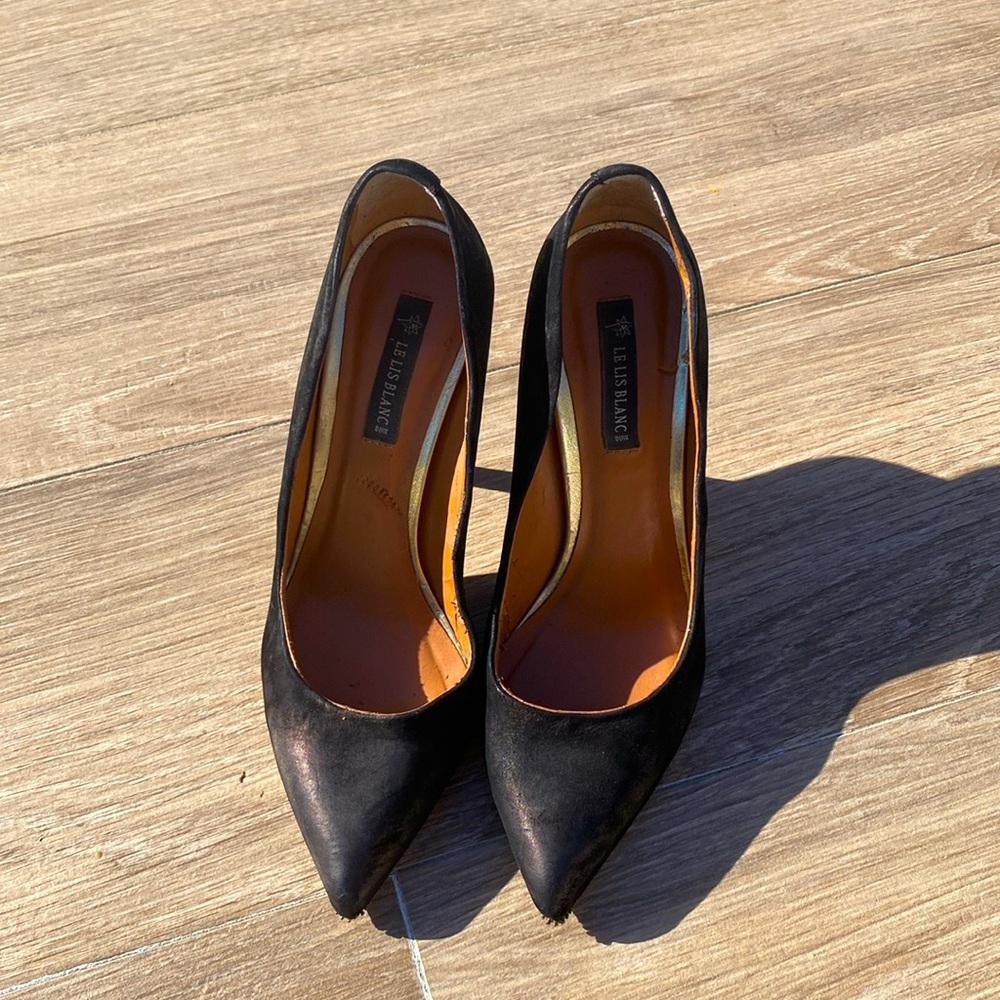 Lelis Blanc 4 inch heel pointed toe.